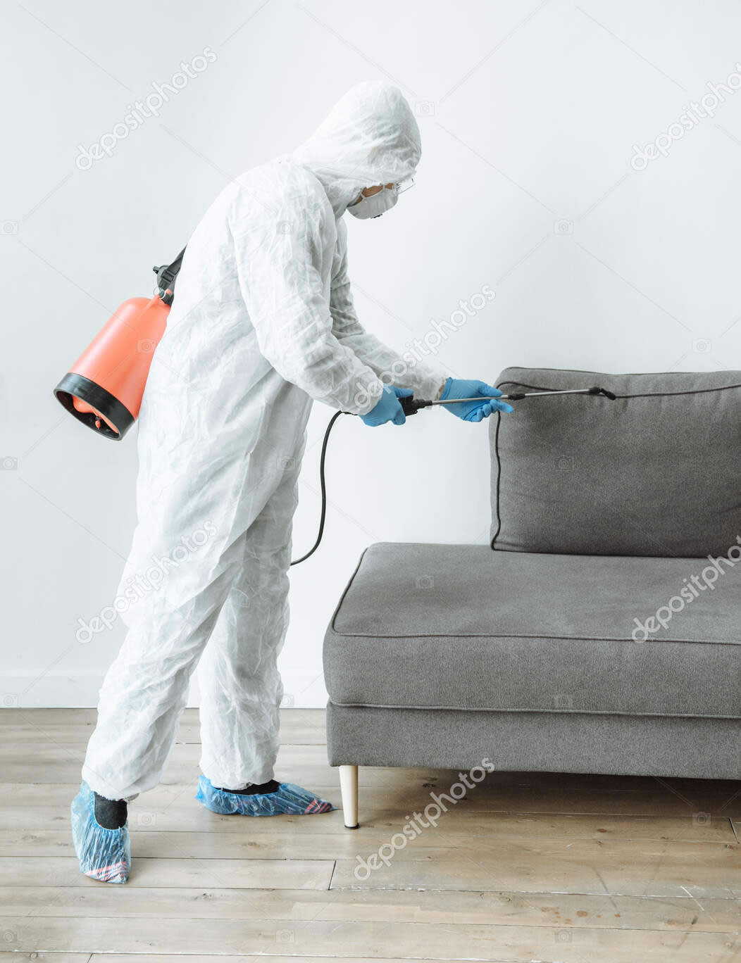 Disinfection White Cleaning